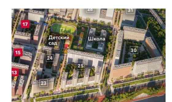 2-комн. квартира, 67.6 м2, 6/16 эт. Москва