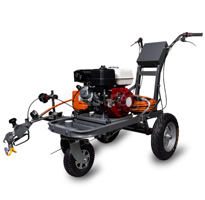 Окрасочный аппарат для дорожной разметки ASPRO 2500RL Москва - изображение 1