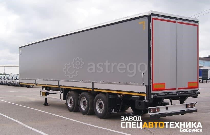 Полуприцеп шторно бортовой САТ195 Санкт-Петербург - изображение 1