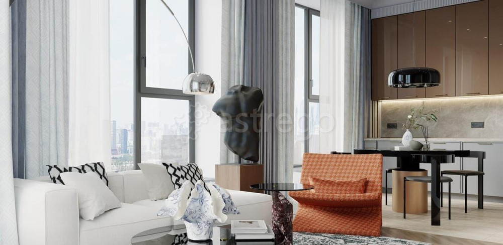 3-комн. квартира, 103.51 м2, 36/40 эт. Москва - изображение 2