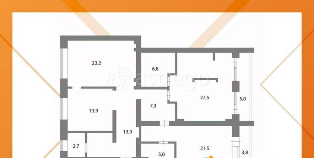 3-комн. квартира, 134.8 м2, 4/6 эт. Стерлитамак - изображение 3