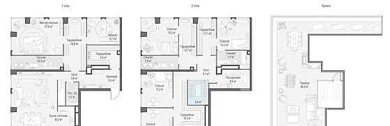 6-комн. квартира, 309.7 м2, 22/23 эт. Москва