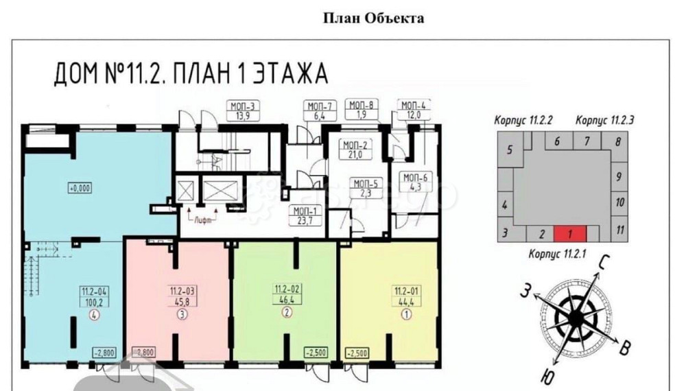 Свободного назначения, 100.2 м2 Москва - изображение 5