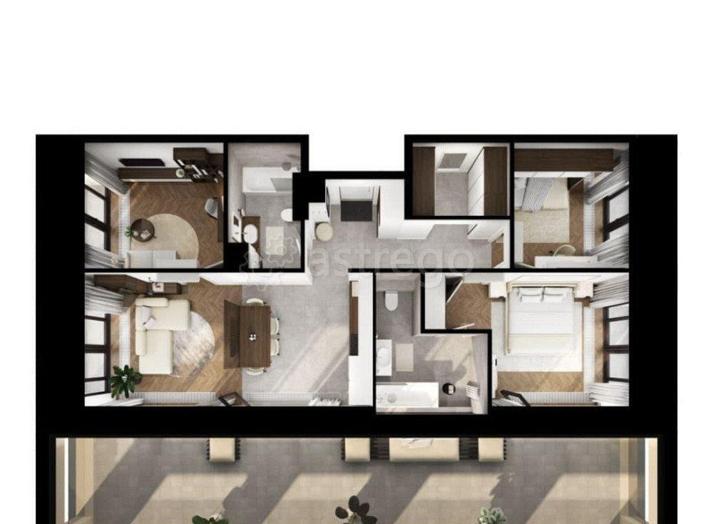 3-комн. квартира, 102 м2, 9/9 эт. Санкт-Петербург - изображение 7