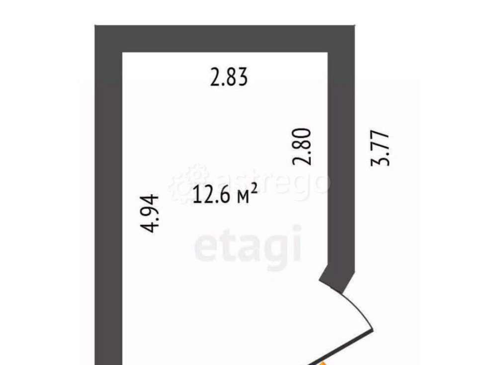 Свободного назначения, 12.6 м2 Санкт-Петербург - изображение 6