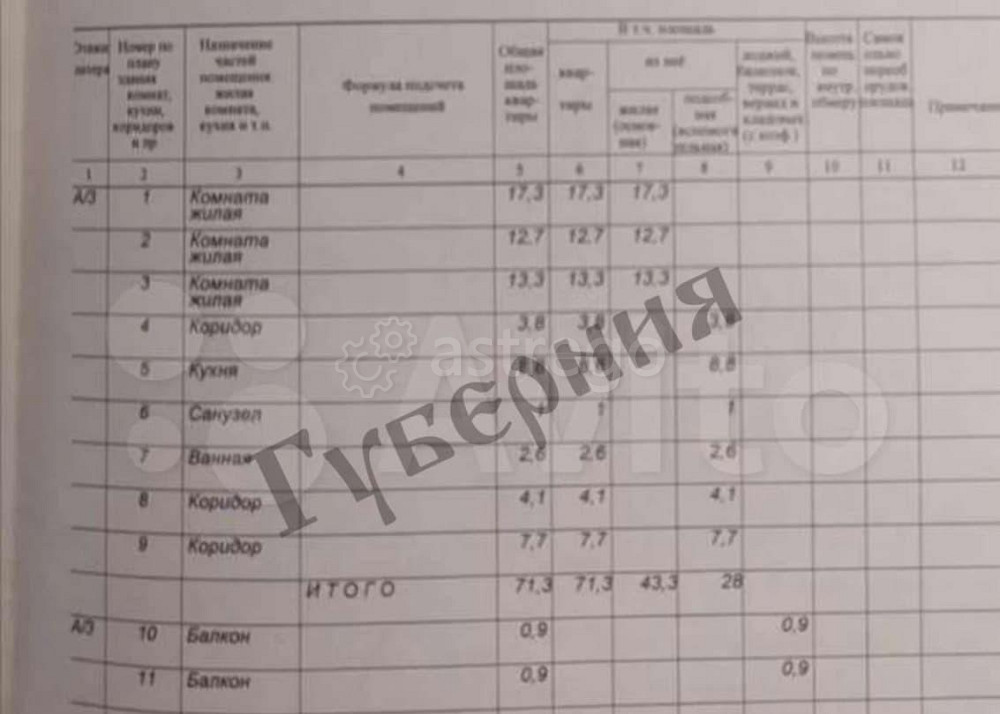 3-комн. квартира, 72 м2, 3/9 эт. Белгород - изображение 6