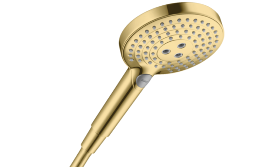 Ручной душ Hansgrohe, Raindance Select S, размер душевого диска, мм 125, форма - круглая, количество Москва