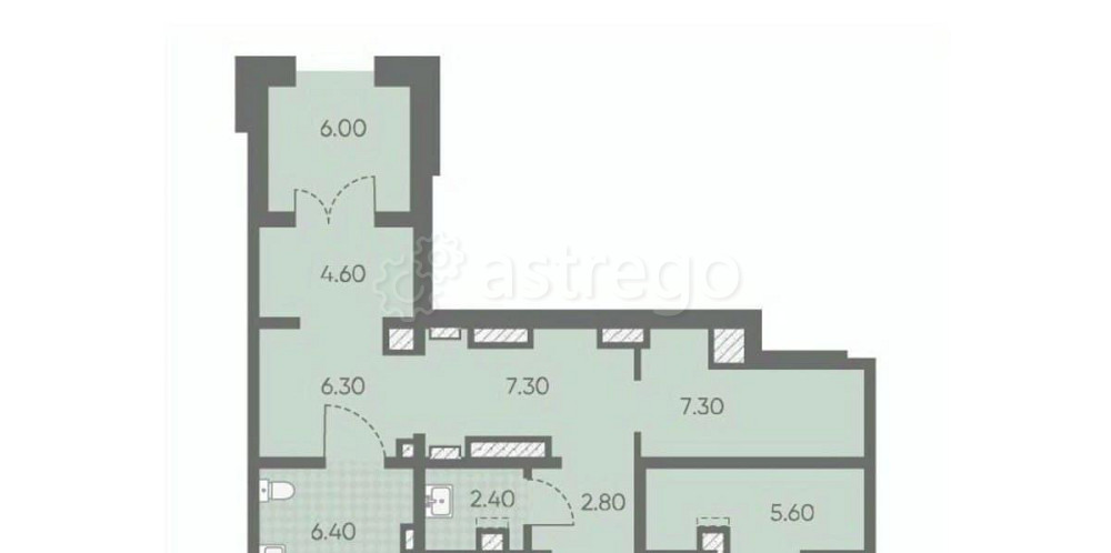 Свободного назначения, 75.5 м2 Санкт-Петербург - изображение 1