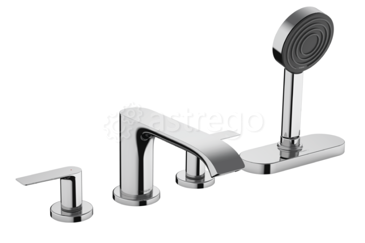 Смеситель для ванны Hansgrohe, Vivenis, тип открывания воды - духвентильный 75444000 Москва - изображение 1