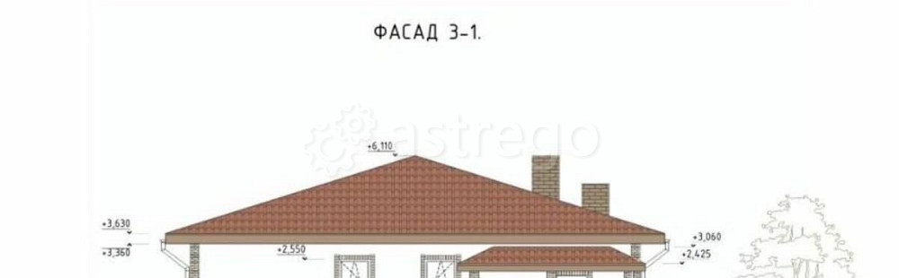 Дом, 130.4 м2, 10 соток, 1 эт. Березовка - изображение 3
