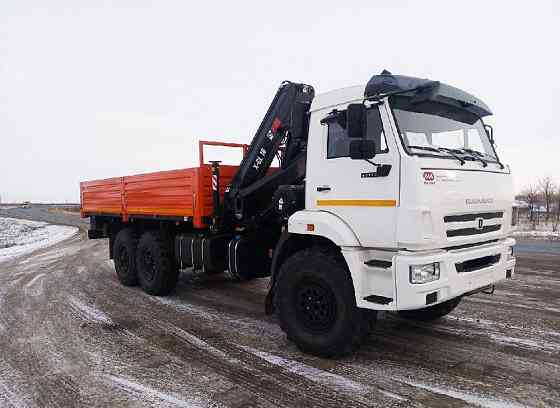 Бортовой автомобиль на шасси КАМАЗ 43118 с КМУ Hiab X-CL 16B2 Самара