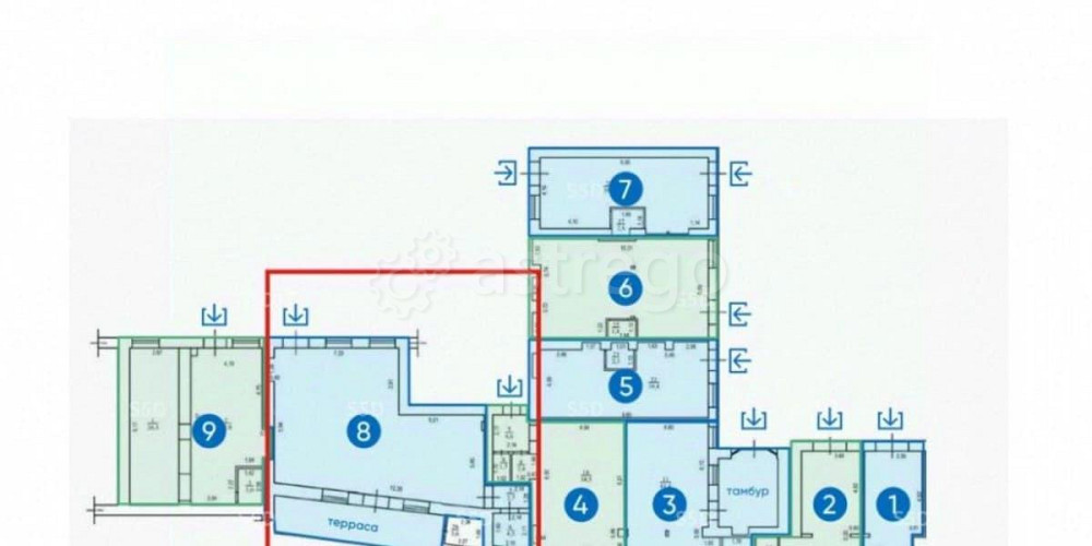 Торговое помещение, 94.1 м2 Москва - изображение 5