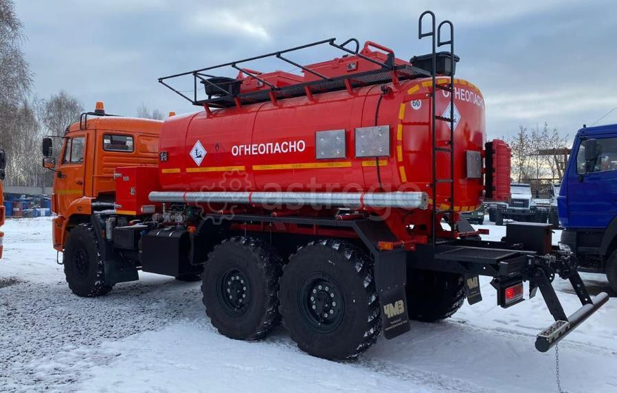 Автотопливозаправщик на шасси КАМАЗ 43118-48, колесная формула 6х6, грузоподъемность 12.72 т, бак 35 Набережные Челны - изображение 1