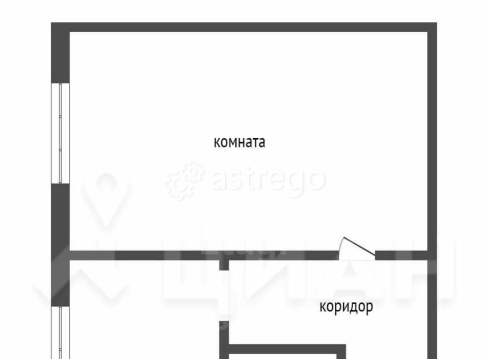 1-комн. квартира, 33 м2, 4/5 эт. Красноярск - изображение 1