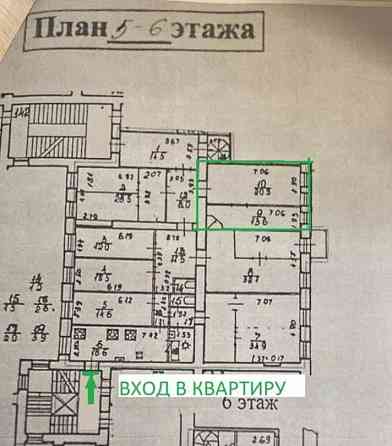 Комната, 34.1 м2, 5/6 эт. Санкт-Петербург