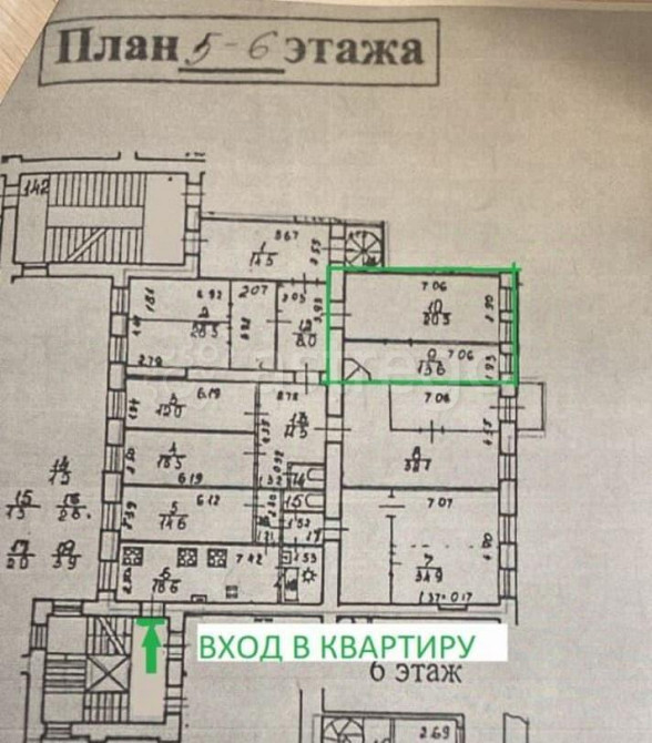 Комната, 34.1 м2, 5/6 эт. Санкт-Петербург - изображение 5