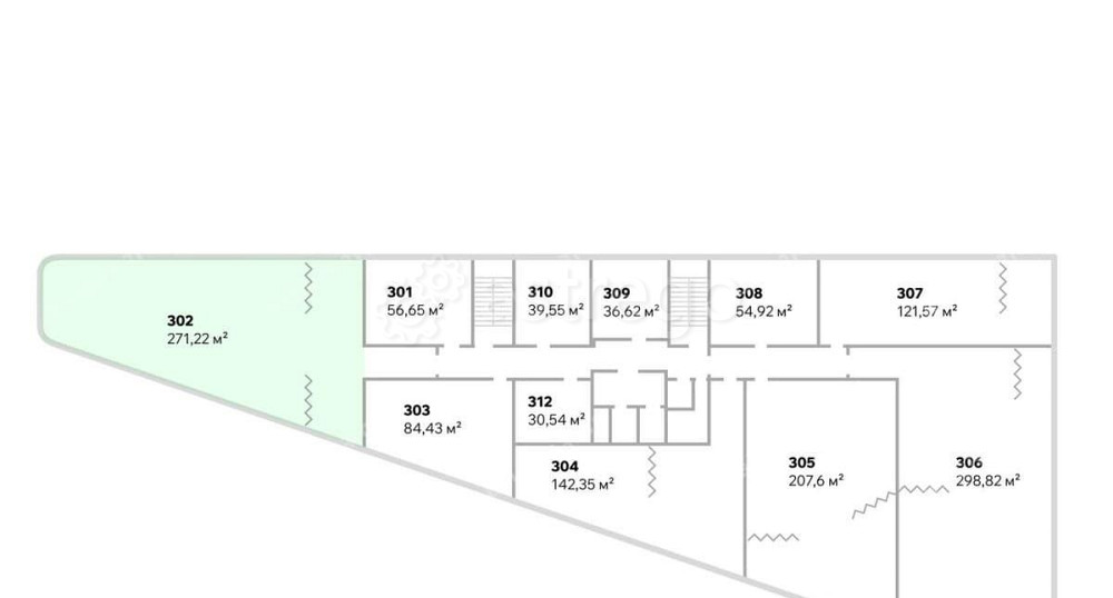 Офис, 271.22 м2 Санкт-Петербург - изображение 5
