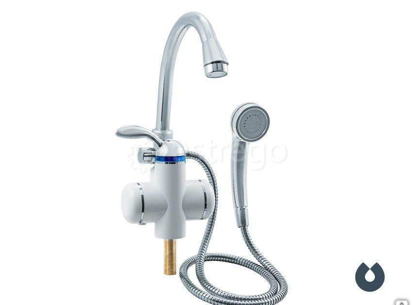 Водонагреватель Unipump проточный кран BEF 001/03 3 кВт Пермь - изображение 1