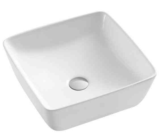 Раковина накладная чаша Ceramica Nova FORM квадратная 420х420х145 мм CN2002 Ceramica-nova Москва