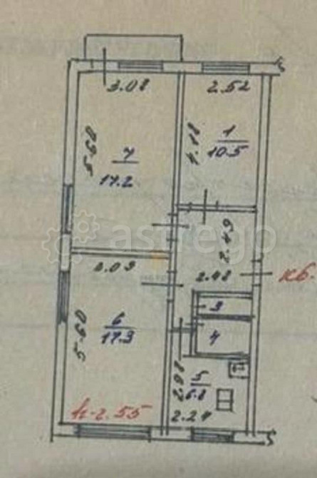 3-комн. квартира, 63.3 м2, 4/5 эт. Разумное - изображение 2
