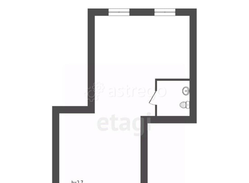 Торговое помещение, 45.8 м2 Котлас - изображение 4