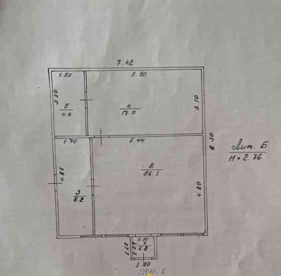 Отдельное здание, 63.1 м2 Красноярск