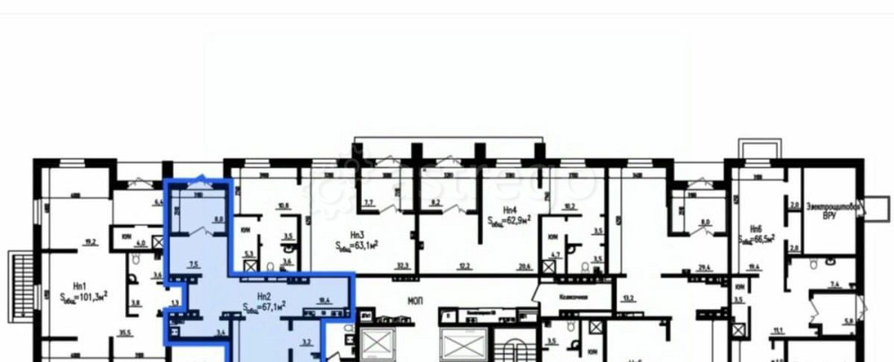 Свободного назначения, 67 м2 Санкт-Петербург - изображение 3
