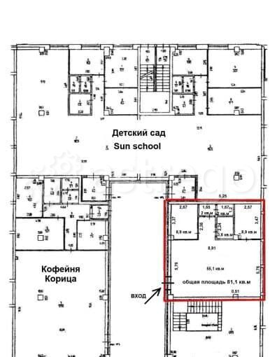 Торговое помещение, 81 м2 Уфа - изображение 6