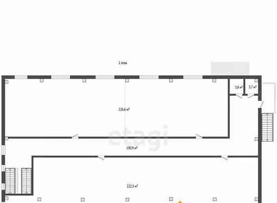 Торговое помещение, 1115.9 м2 Архангельск