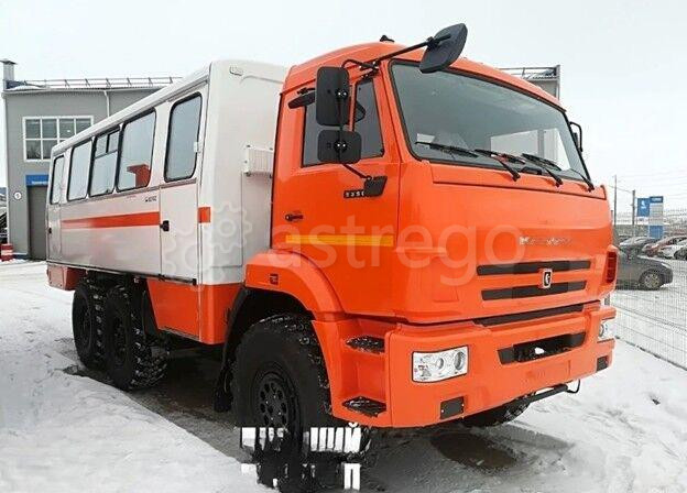 Вахтовый автобус НЕФАЗ 4208 вместимостью 22 места на базе КАМАЗ 5350 Новосибирск - изображение 1