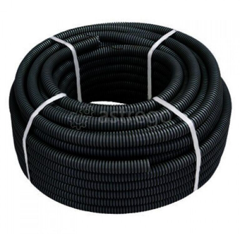 Гофро-труба ПНД D-16 мм черная Разные производители Челябинск - изображение 1