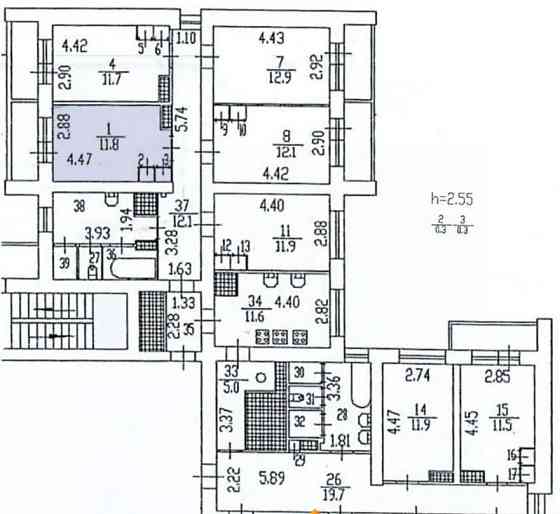 Комната, 12 м2, 14/15 эт. Санкт-Петербург