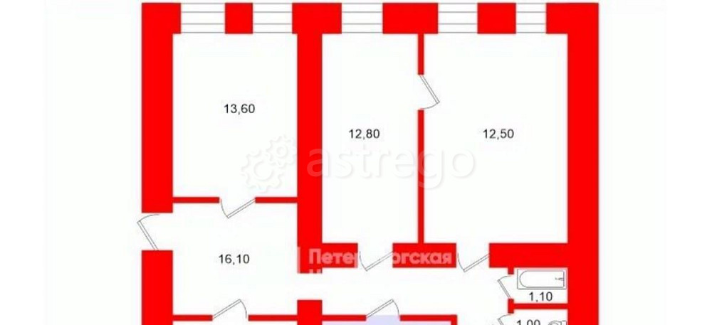 Комната, 15.3 м2, 4/5 эт. Санкт-Петербург - изображение 6