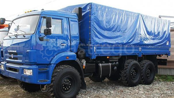 Грузовик бортовой КАМАЗ 43118-6012-48, колесная формула 6х6, грузоподъемность 12.72 т, бак 350+210 л Набережные Челны - изображение 1