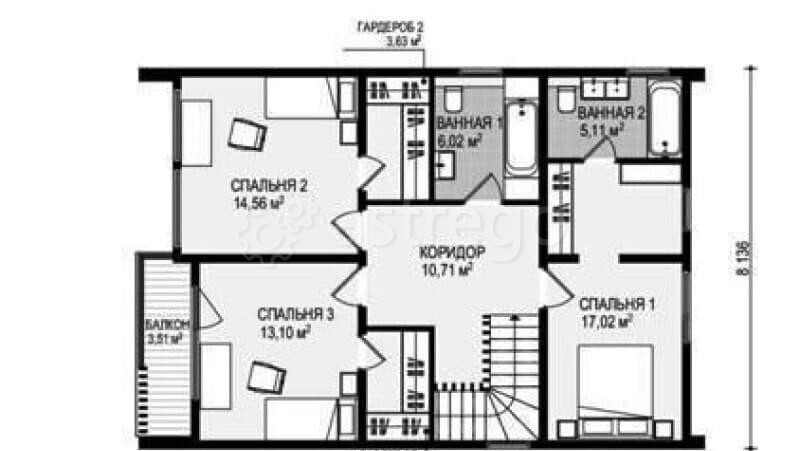 Коттедж, 181 м2 Солнечногорск - изображение 6