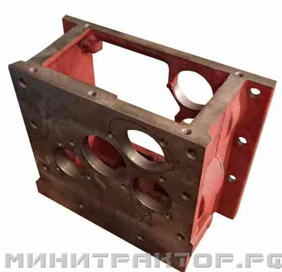Корпус дополнительной коробки передач для Уралец 224/Xingtai (D под подшипник =52 мм) с доп. насосом Новосибирск