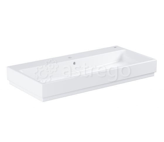 Раковина квадратная накладная GROHE Cube Ceramic 100 см 3947500H Grohe Москва - изображение 1