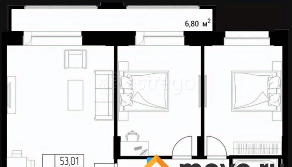 Студия, 85.31 м2, 7/9 эт. Горно-Алтайск - изображение 1
