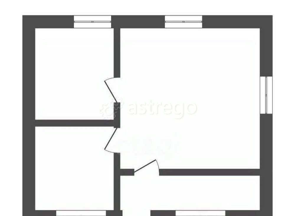 Дом, 34.6 м2, 12.8 сотки, 1 эт. Шимановск - изображение 1