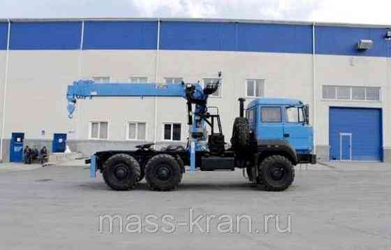 Кран-манипулятор (КМУ) Soosan на шасси HD 120 Самара