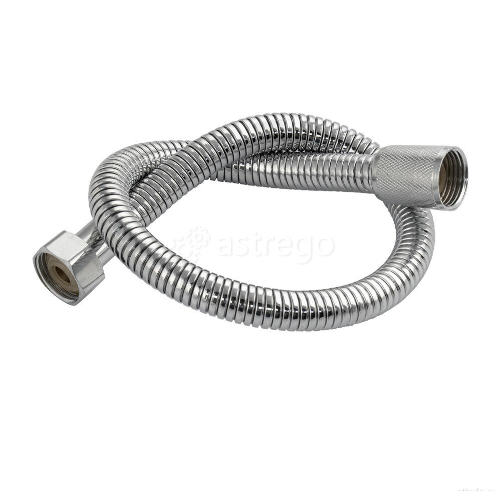 Шланг душевой GFmark 0006 1/2 " 50 см, хромированный, нержавеющая сталь SUS 304 (50) Пермь - изображение 1