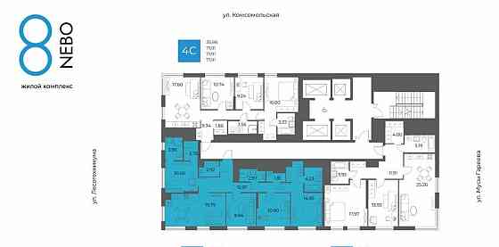 5-комн. квартира, 97.13 м2, 32/32 эт. Уфа