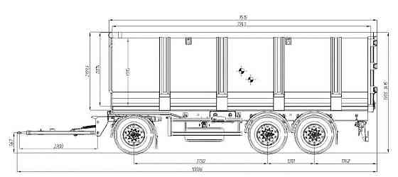 Прицеп ломовоз АМКАР 8465 34 куба Санкт-Петербург