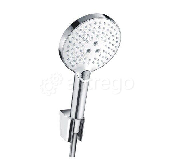 Душевой набор Hansgrohe, Raindance Select S, диаметр лейки, мм 125, форма лейки - круглая, количеств Москва - изображение 1