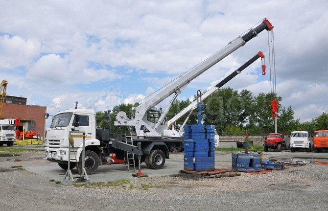 Автокран Челябинец КС-45734-19 шасси Камаз 43253 16т., 19 м. Серия Плюс Самара - изображение 1
