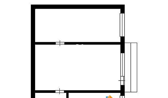 3-комн. квартира, 58 м2, 4/5 эт. Чехов