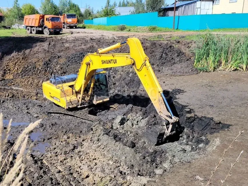 Аренда Экскаватора. Пруды, Котлаваны, дороги ит.д. Опытный Машинист Чебоксары - изображение 1