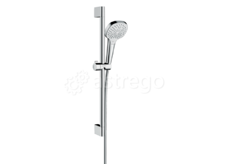 Душевой гарнитур Hansgrohe, Croma Select E, размер штанги, мм 650, количество режимов - 3, тип струи Москва - изображение 1