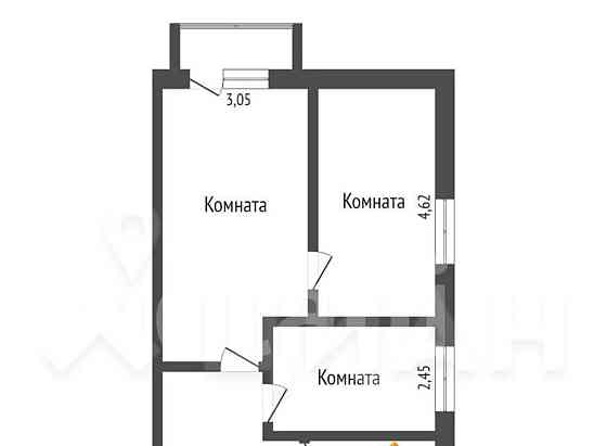 3-комн. квартира, 50.1 м2, 5/5 эт. Стерлитамак