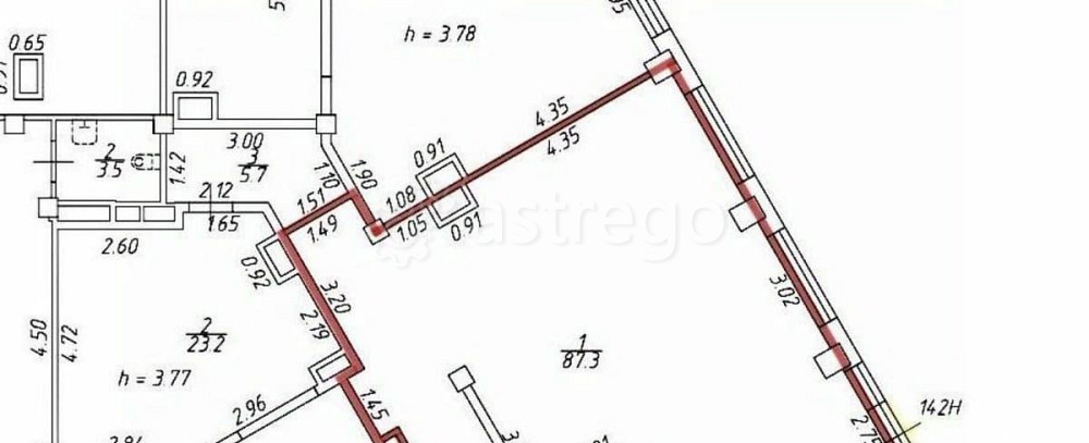 Свободного назначения, 87 м2 Санкт-Петербург - изображение 5